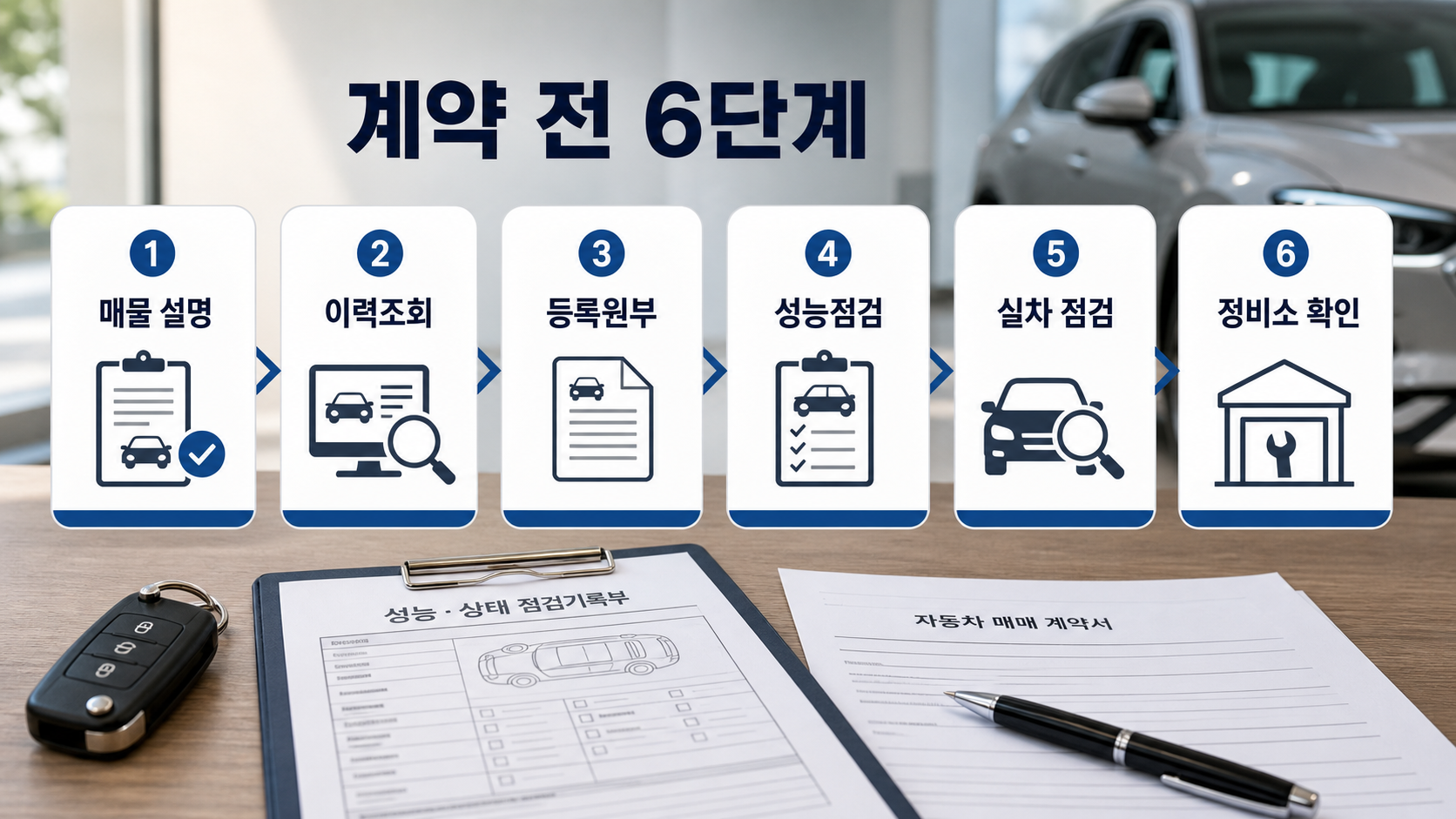 렌트 이력 중고차 계약 전 확인해야 할 6단계 체크리스트